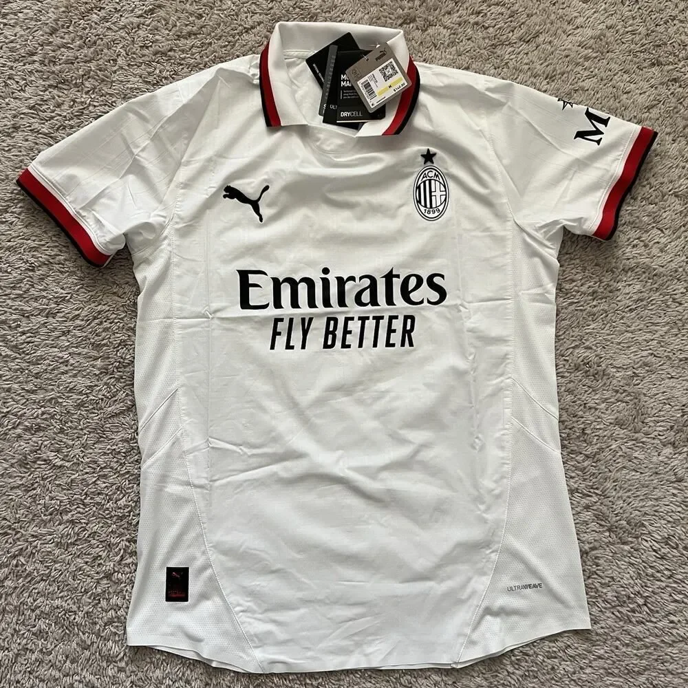 Puma AC Milan 24/25 Away AUTHENTIC Soccer Jersey 775013-02 Size Large $140 NWT